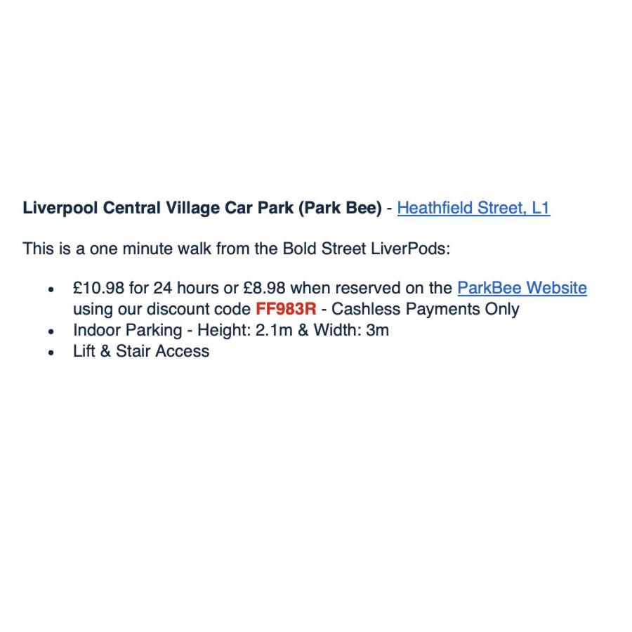 The Bold St Liverpods By Serviced Living 리버풀 외부 사진